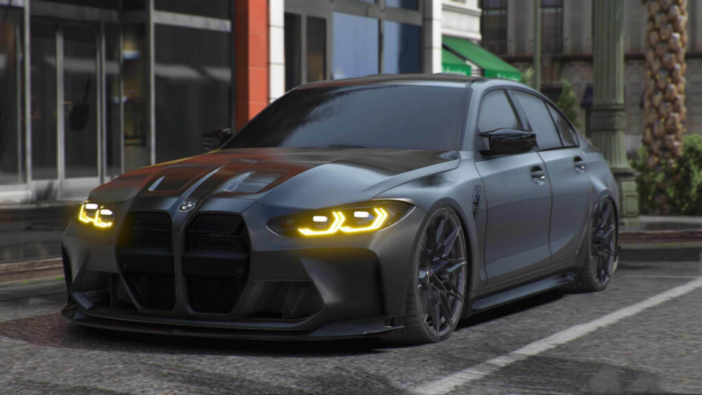 BMW M3CS G80 Blacked Out Edition 5 Seater v2