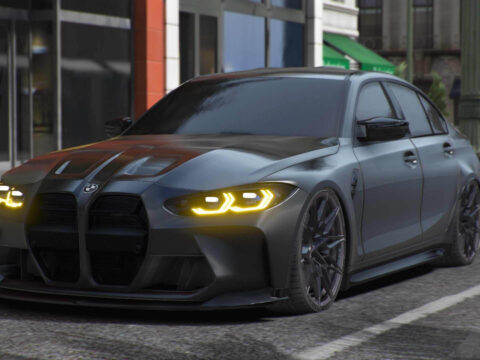 BMW M3CS G80 Blacked Out Edition 5 Seater v2