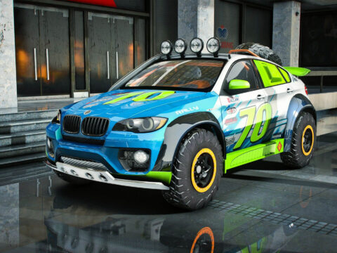 BMW X6 Offroad 4x4 Rally