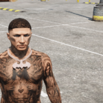 Bat Symbol Chain For MP Male2