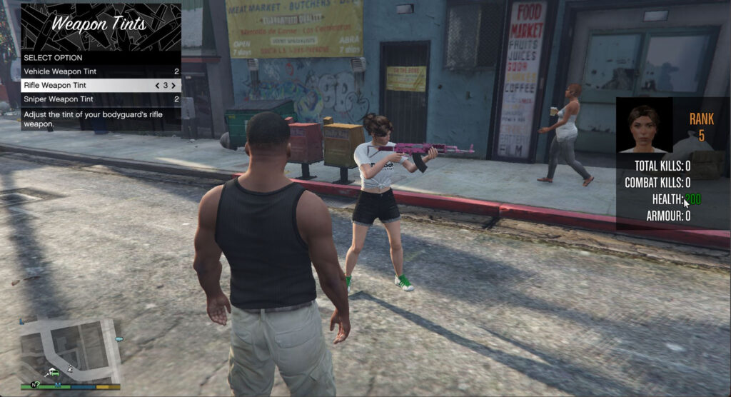 Bodyguard mod with added features + missions 1.0