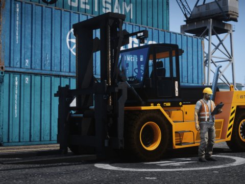 Bollokan Heavy Duty Forklift [Add-On] V1.0