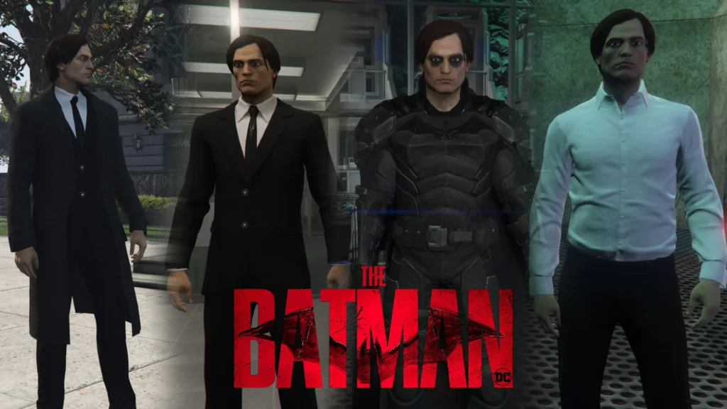 Bruce Wayne Outfits Pack Rigged [Add-On-Ped] 5.0