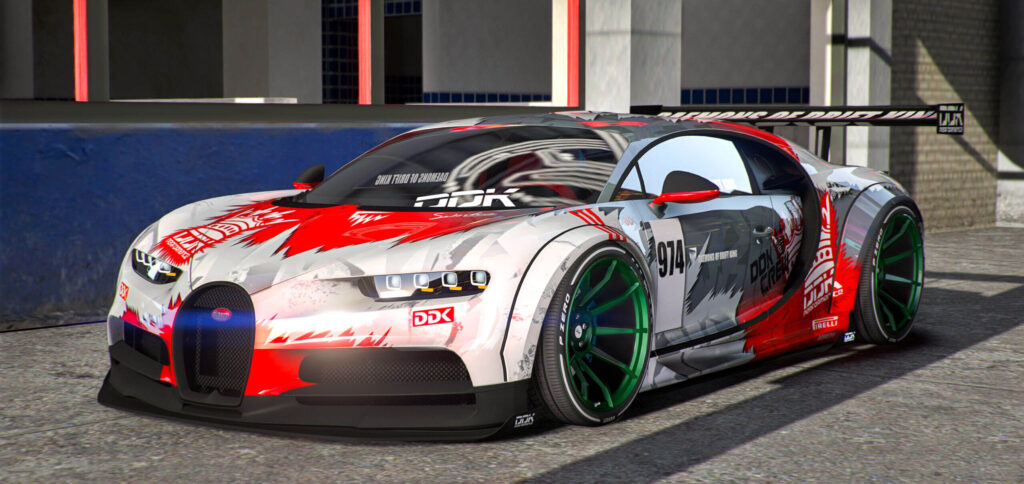Bugatti Chiron Liberty Walk DDK-Performance