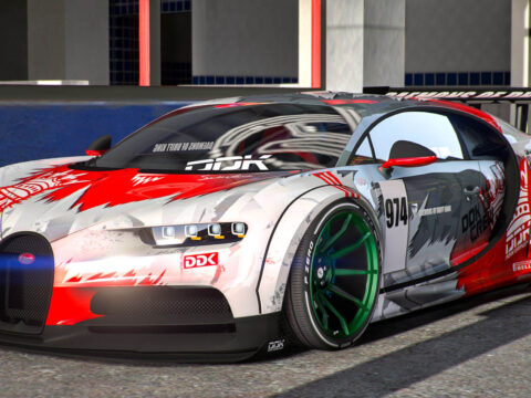 Bugatti Chiron Liberty Walk DDK-Performance