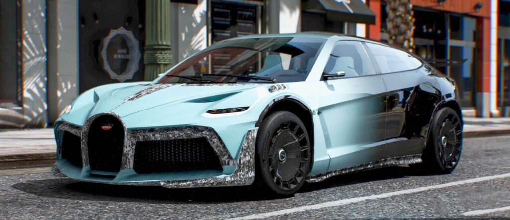 Bugatti Kio Mansory Tiffany Rose