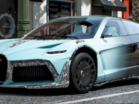 Bugatti Kio Mansory Tiffany Rose