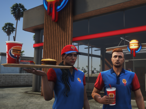 Burger Shot Clothing for MP Male