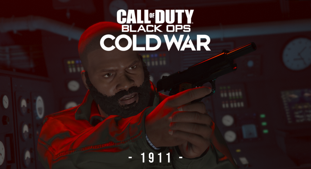 Chrome Colt 1911 From COD COLD WAR 1.0