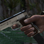 Chrome Colt 1911 From COD COLD WAR 1.02