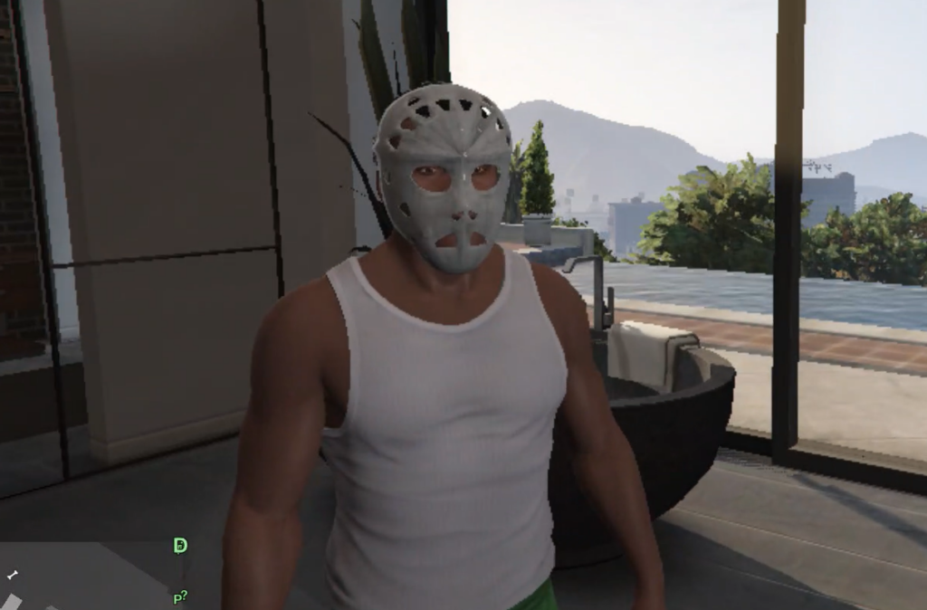 Classic Hockey Mask (HEAT) for Protagonists V1.0