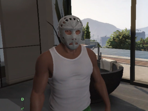 Classic Hockey Mask (HEAT) for Protagonists V1.0