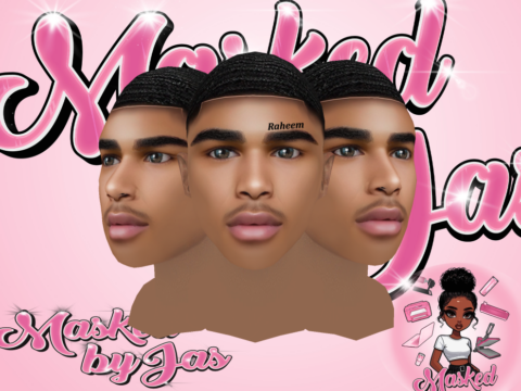 Custom head (Raheem Skin) for MP Male