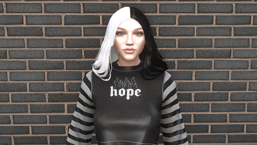 Custom skin & Altered base game head model 1.0