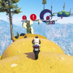 Extreme Bike Parkour Course on Maze Bank | Menyoo PC V1.0
