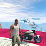 Extreme Bike Parkour Course on Maze Bank | Menyoo PC V1.0