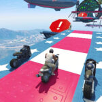 Extreme Bike Parkour Course on Maze Bank | Menyoo PC V1.0
