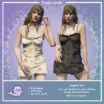 Floral dress for MP Female 1.0