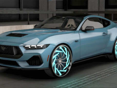 Ford Mustang 2023 Spiners Animted Dub