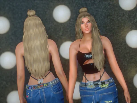 Gabby Hair for MP Female 1.0