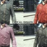 Gold Accent Shiny Tucked Shirts for MP Male V1.0