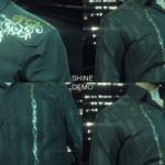Gold Accent Shiny Tucked Shirts for MP Male V1.0