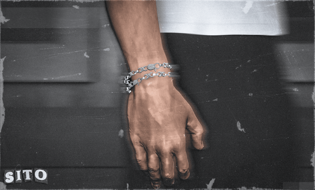 Iced out Custom Link Bracelet