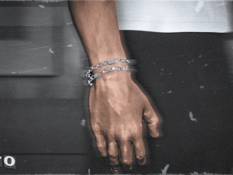 Iced out Custom Link Bracelet