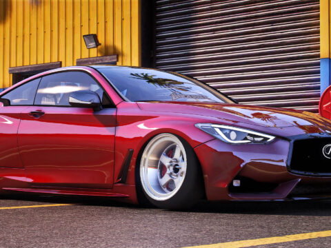 Infiniti Q60 Stationed