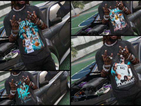 Ja Morant Loose Shirt Pack 1.0