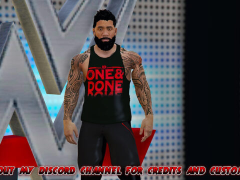 Jey Uso from WWE 2K23 [Add-On Ped] 1.0