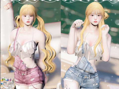 Lace Dress for MP Female 1.0