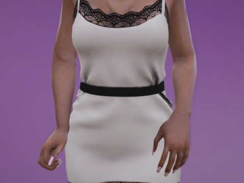 Lace dress for MP Female2