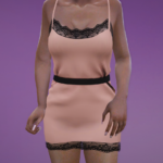 Lace dress for MP Female4