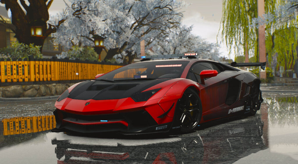 Lamborghini Aventador LP700-4 police