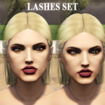 Lashes set for MP Female V1.0 Lashes set for MP Female 1.0