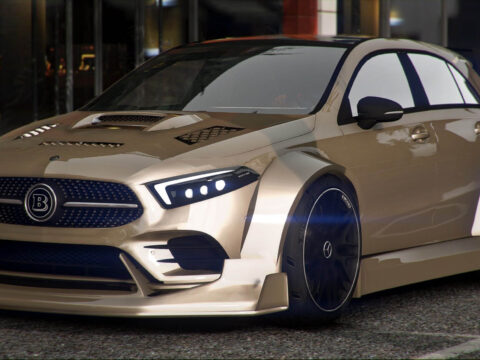 Mercedes A45 Widebody