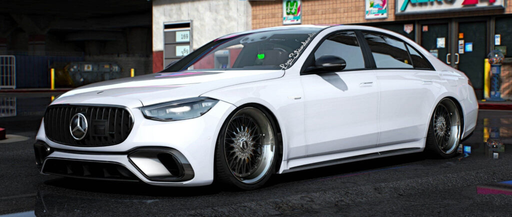 Mercedes S63 Slammed 2023