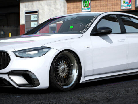 Mercedes S63 Slammed 2023