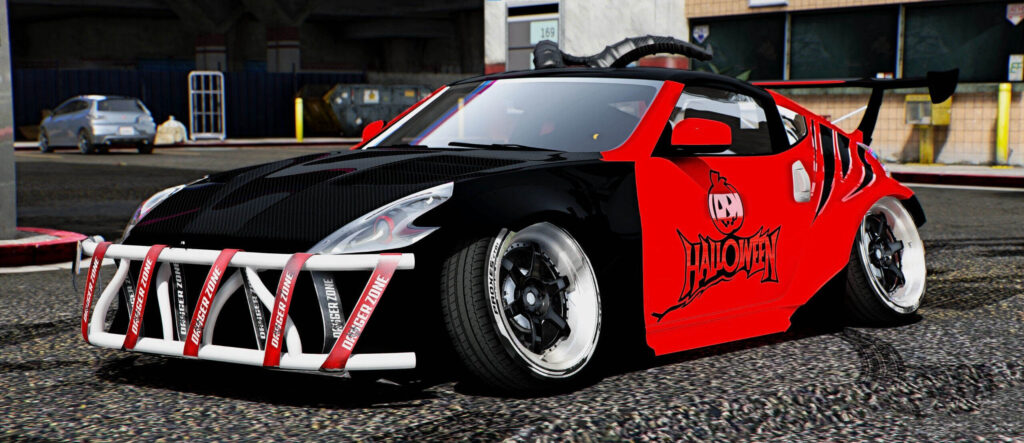 Nissan GTR 370Z HALLOWEEN EDITION DEBADGED