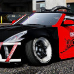 Nissan GTR 370Z HALLOWEEN EDITION DEBADGED