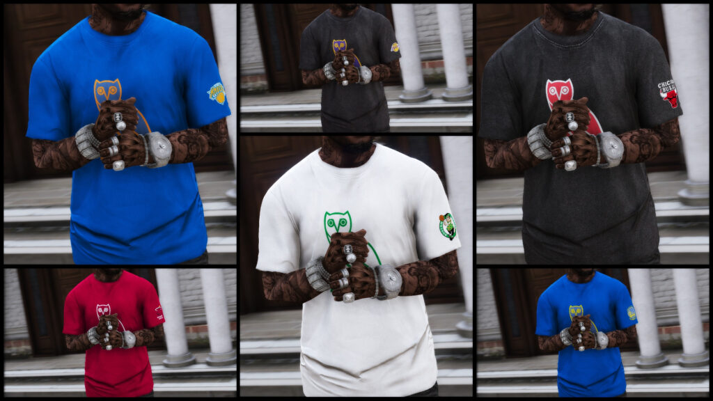 OVO x NBA Tee Pack 1.0