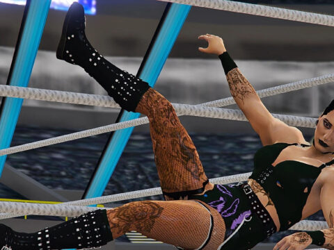 Rhea Ripley from WWE 2K23 [Add-On Ped] V1.0
