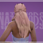 Romantic hair with short braid for MP Female2