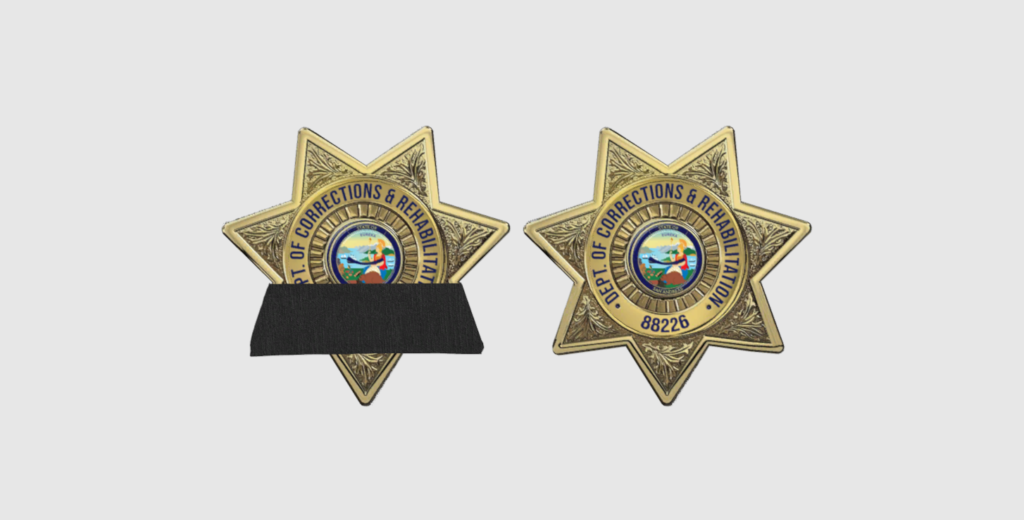 SA Department of Corrections and Rehabilitation Badge