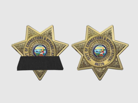 SA Department of Corrections and Rehabilitation Badge