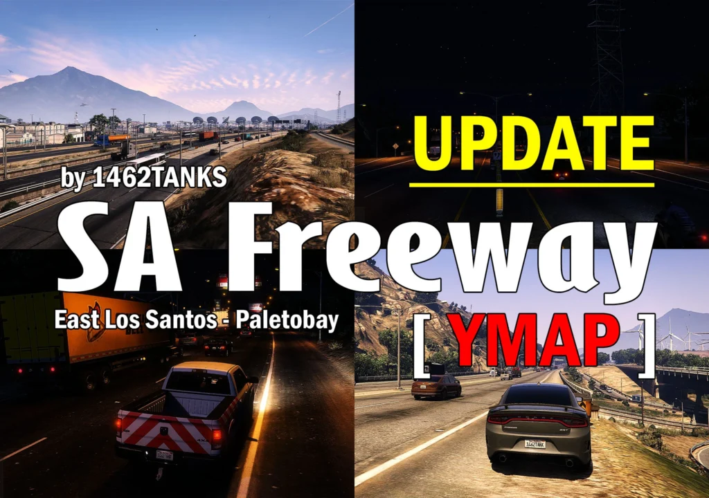 San Andreas Freeway Update [ YMAP / Lore Friendly ] V1.0