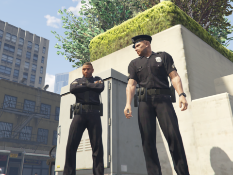 Small Police Officer [Add-On Ped] V1.0