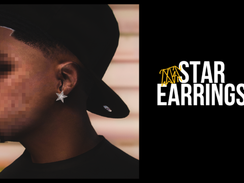 Star Earrings For MP Male 1.0