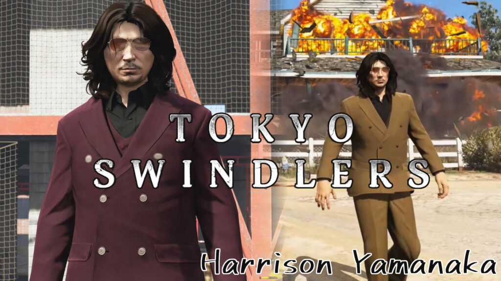 Tokyo Swindlers Harrison Yamanaka Double-breasted Suit for MP Male [Replace] 1.0